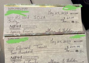 AGFED CREDIT UNION DEPOSIT CHECK | $2000 – $5000