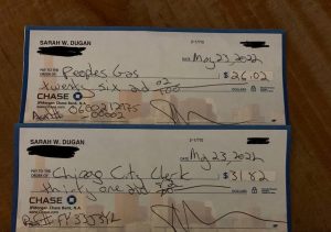 CHASE BANK DEPOSIT CHECK | $2000 – $5000